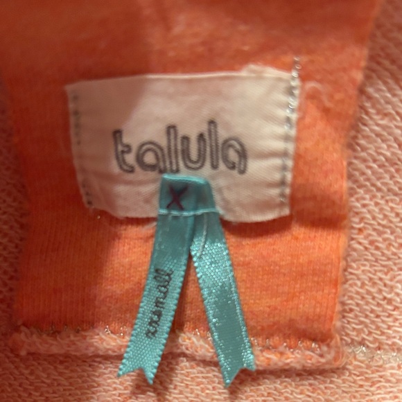 Talula  Orange Knit Top - Picture 2 of 8